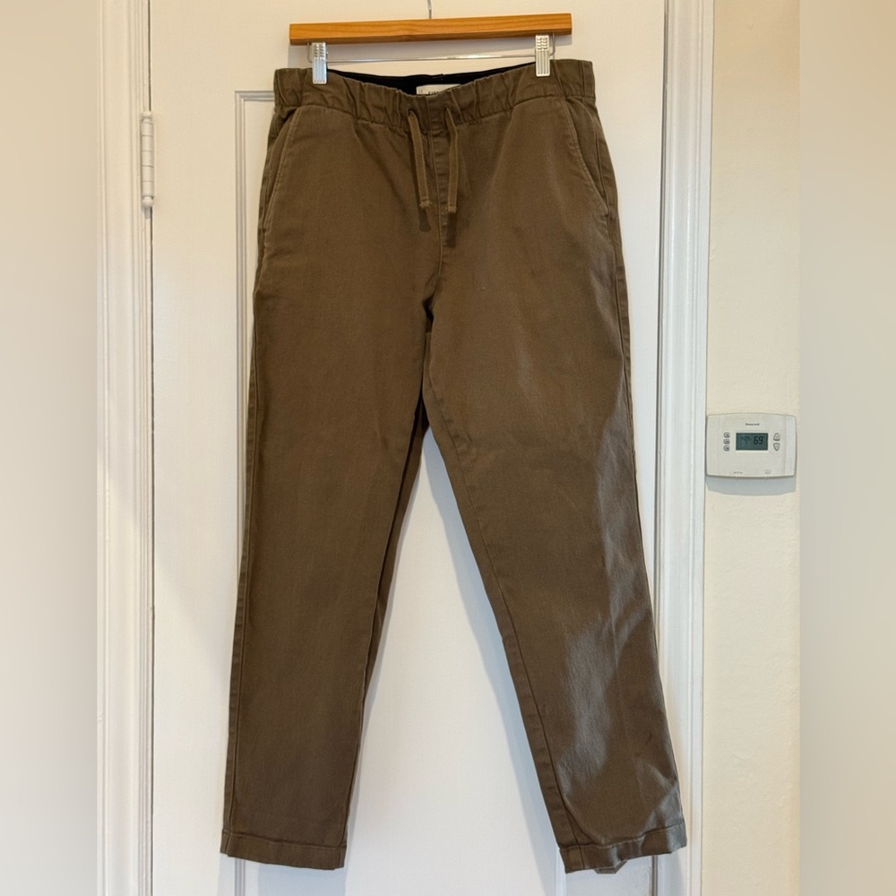 Everlane Olive Green Joggers